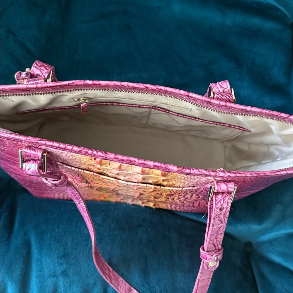 Brahmin Melbourne Medium Asher tote in prism ombre - Picture 12 of 15